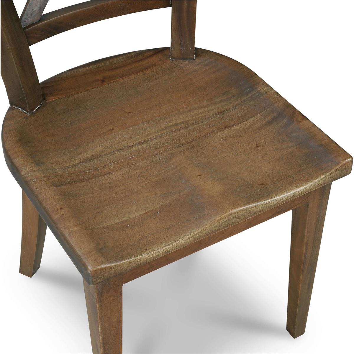 Bramble Summerset Chair w/ Wood Seat — Straw Wash