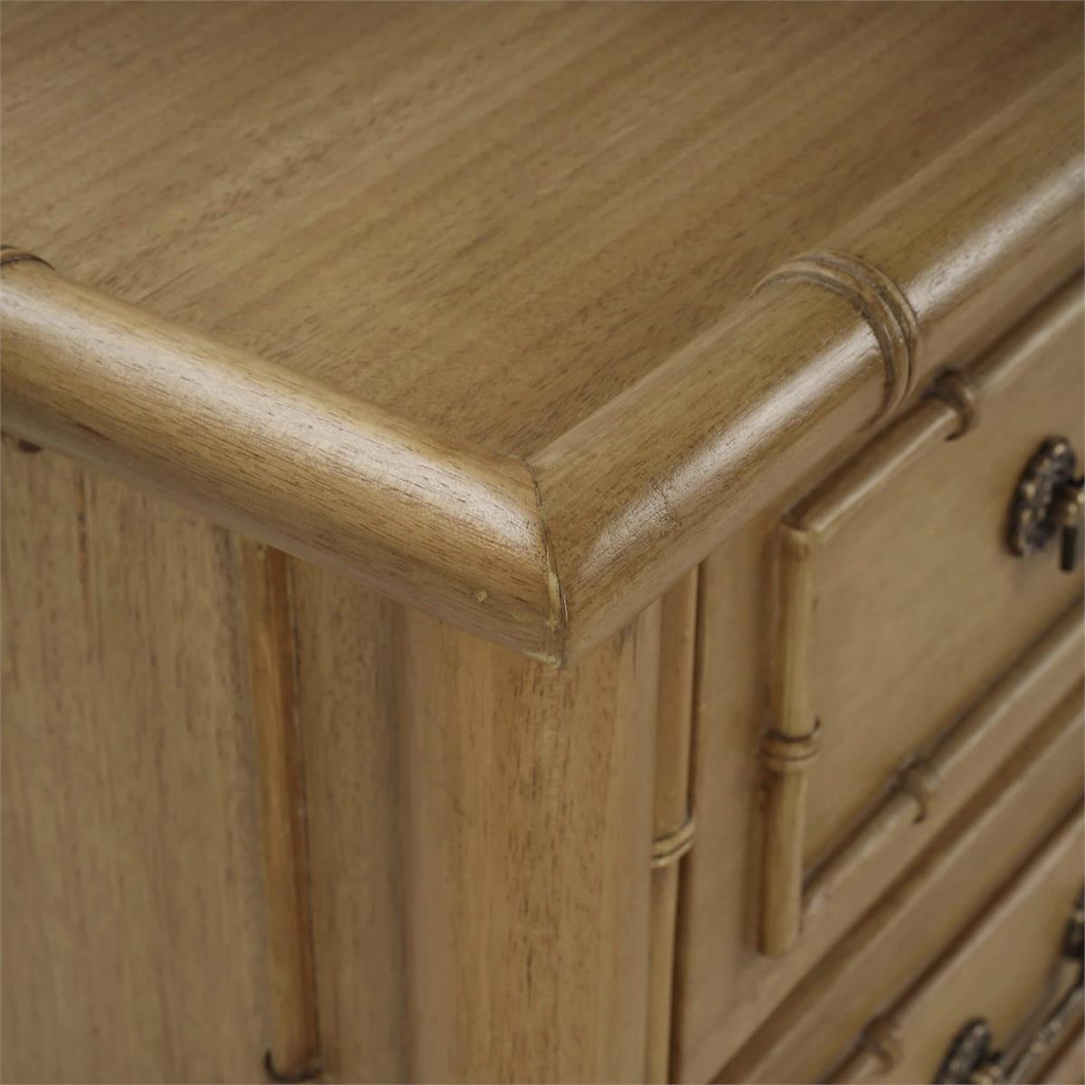 Bramble Martinique 3 Drawer Dresser — Antique French Oak