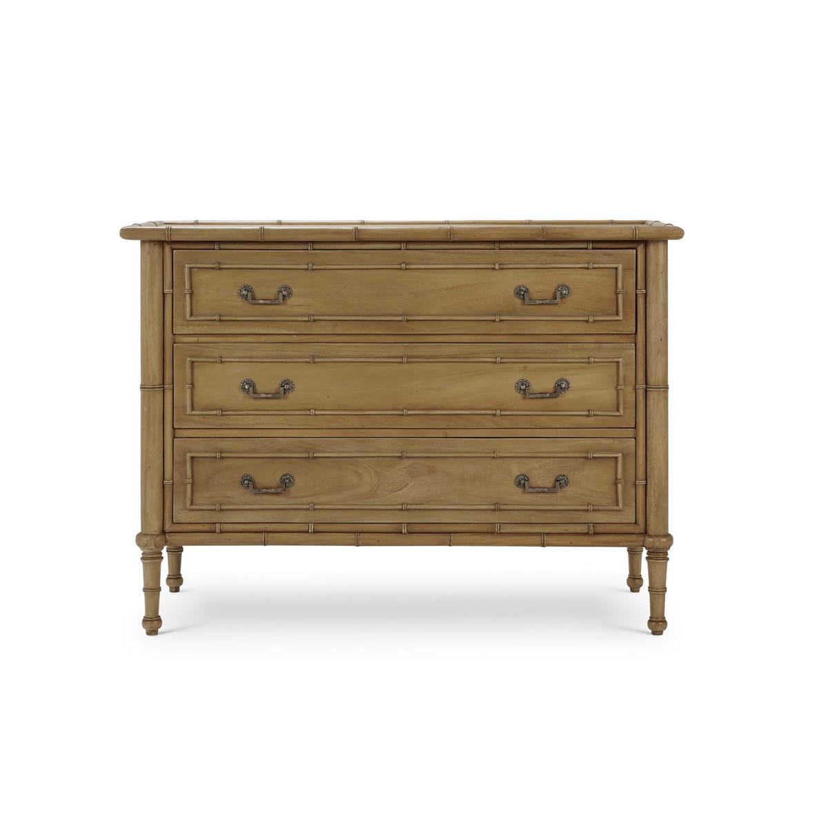 Bramble Martinique 3 Drawer Dresser — Antique French Oak