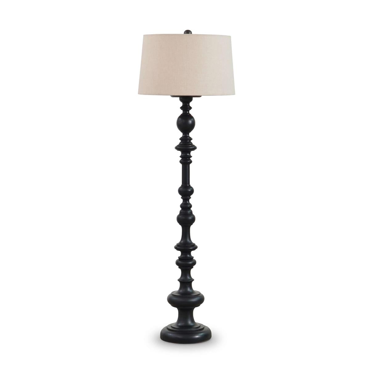 Bramble Bohemia Floor Lamp — Batavia Black / Pebble