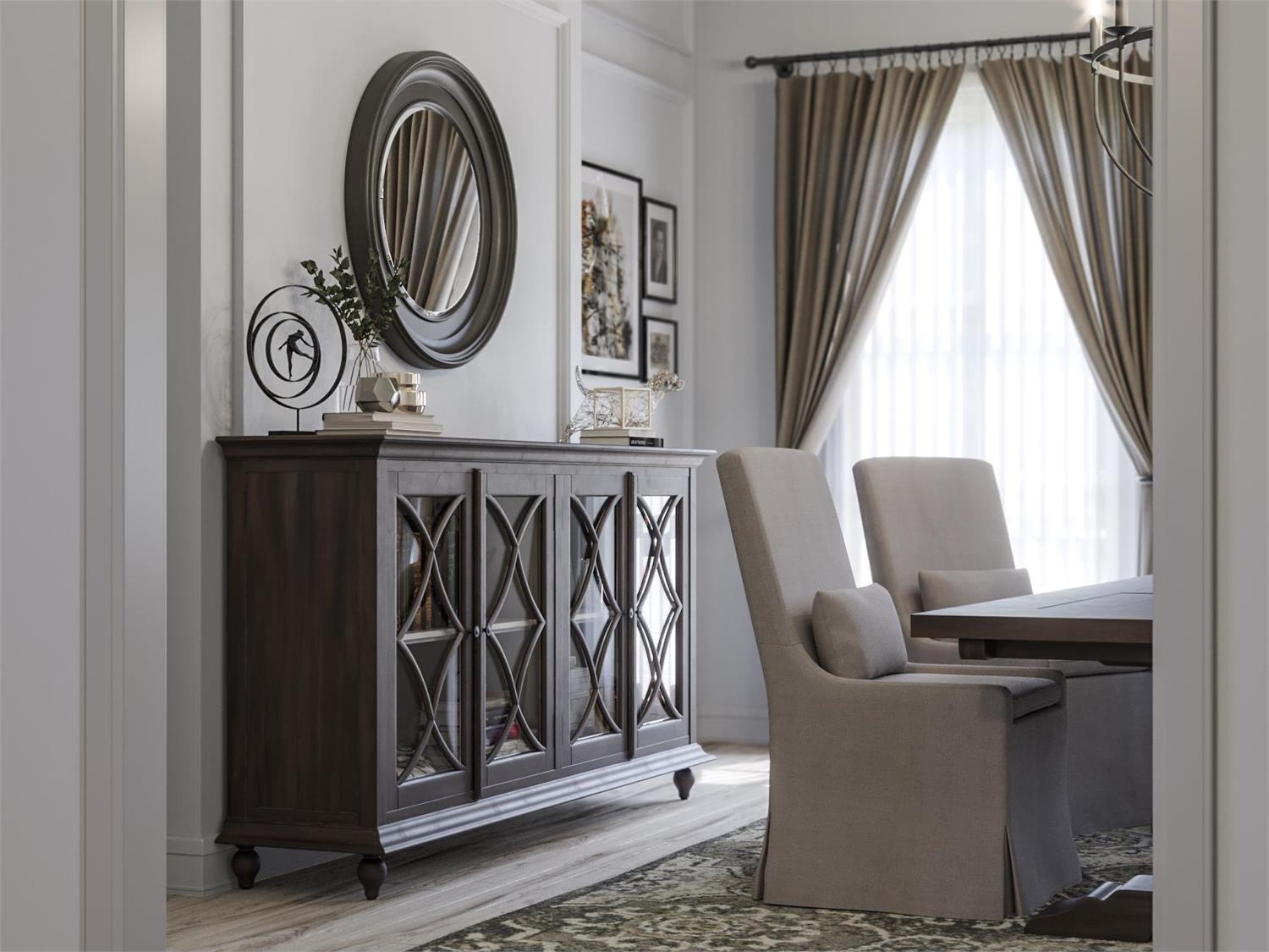 Bramble Sierra Modern Slipcovered Dining Chair w/o Castors — Camelot
