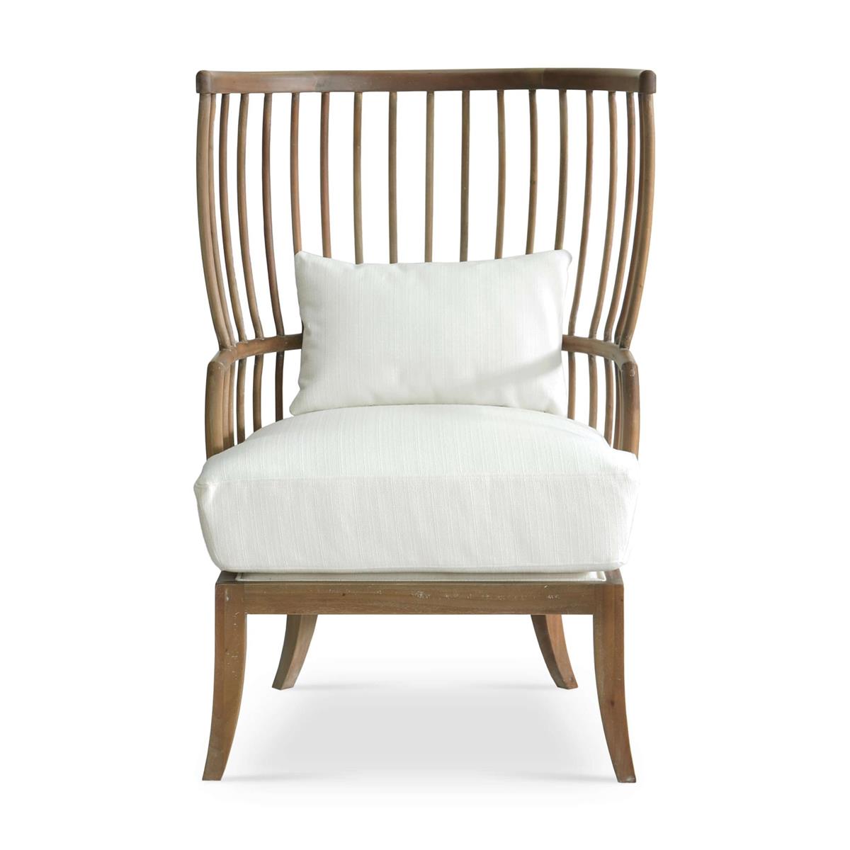 Bramble Winston Windsor Chair — Straw Wash / Arctic