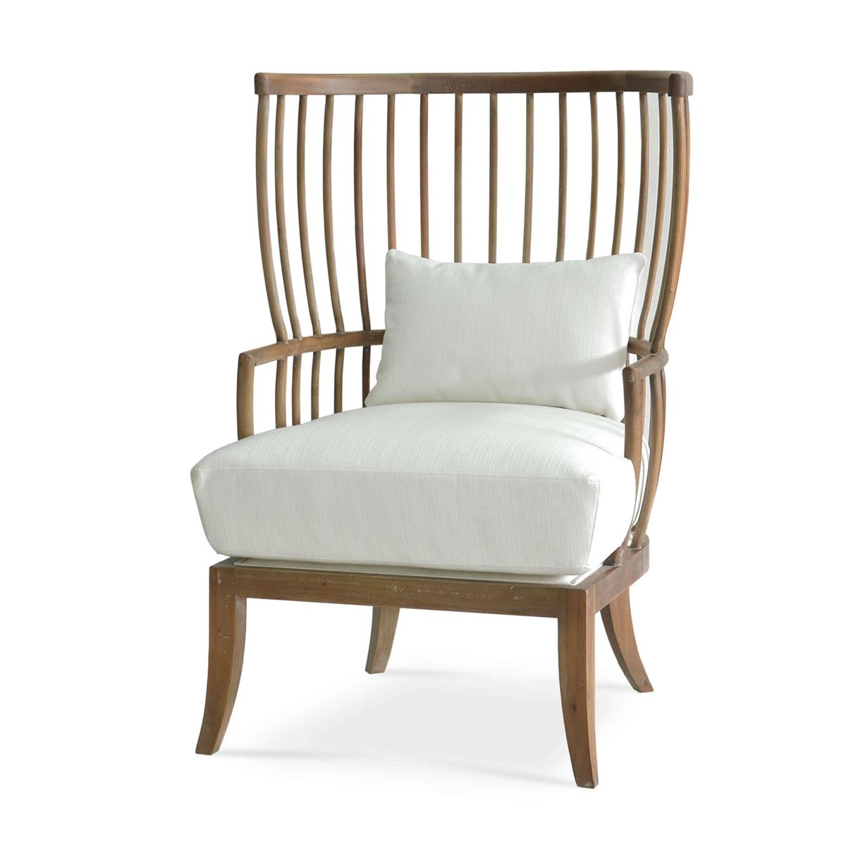 Bramble Winston Windsor Chair — Straw Wash / Arctic