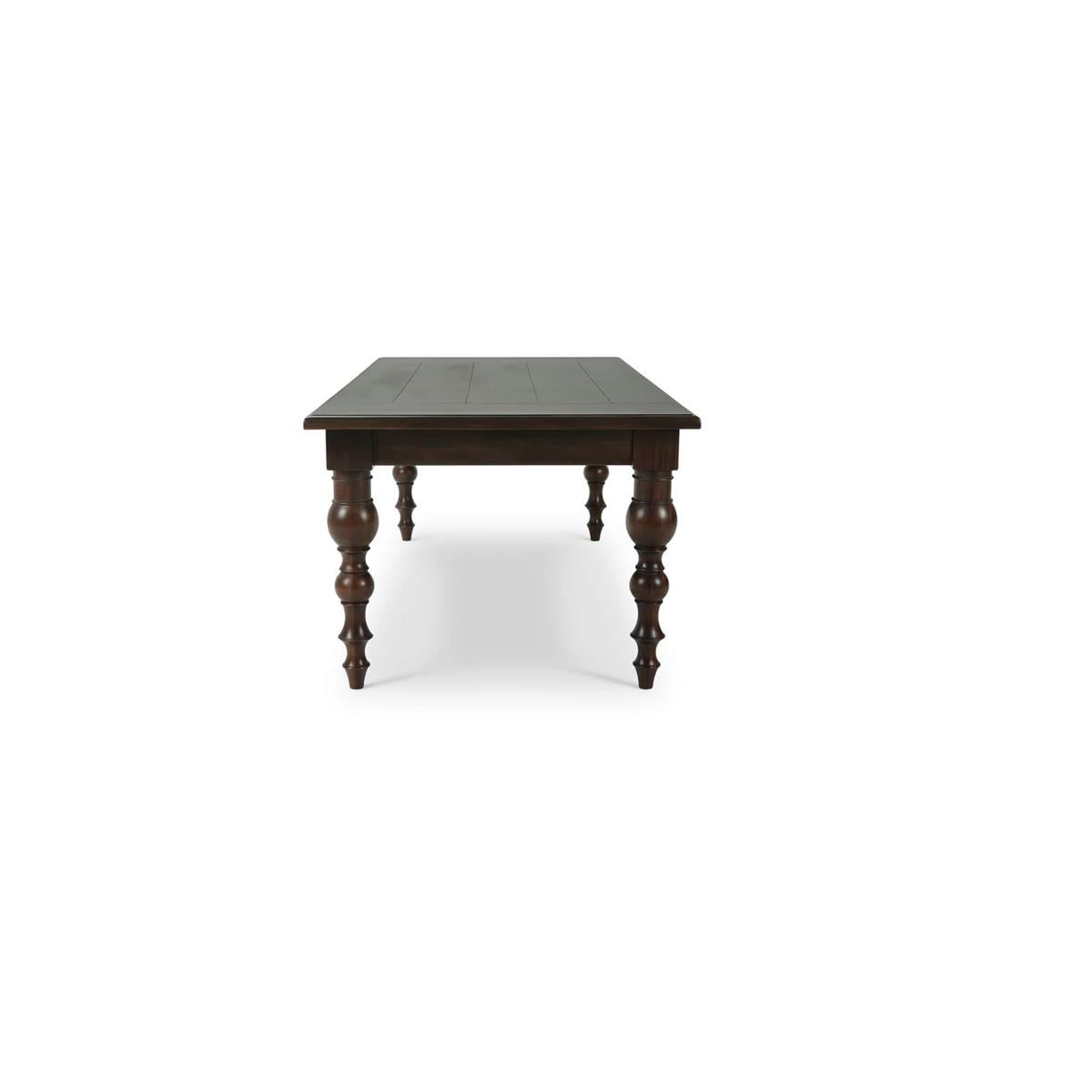 Bramble Madison Rectangular Dining Table 84" (formerly Francis Rectangular Dining Table 84" ) — Dark Walnut