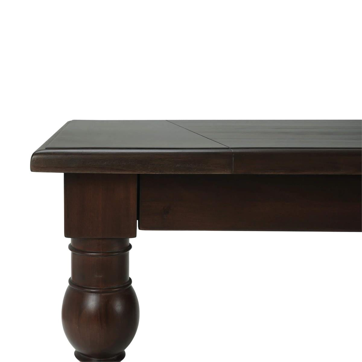 Bramble Madison Rectangular Dining Table 84" (formerly Francis Rectangular Dining Table 84" ) — Dark Walnut