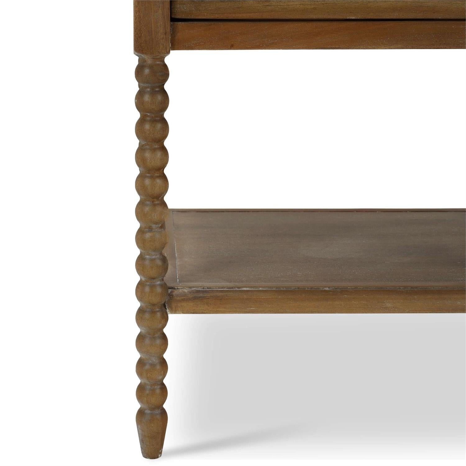Bramble Cholet Bedside Table — Straw Wash