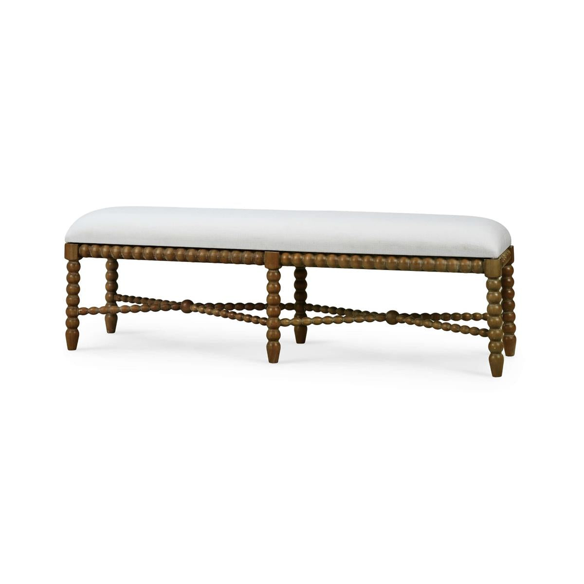Bramble Cholet Bench Medium — Straw Wash / Arctic