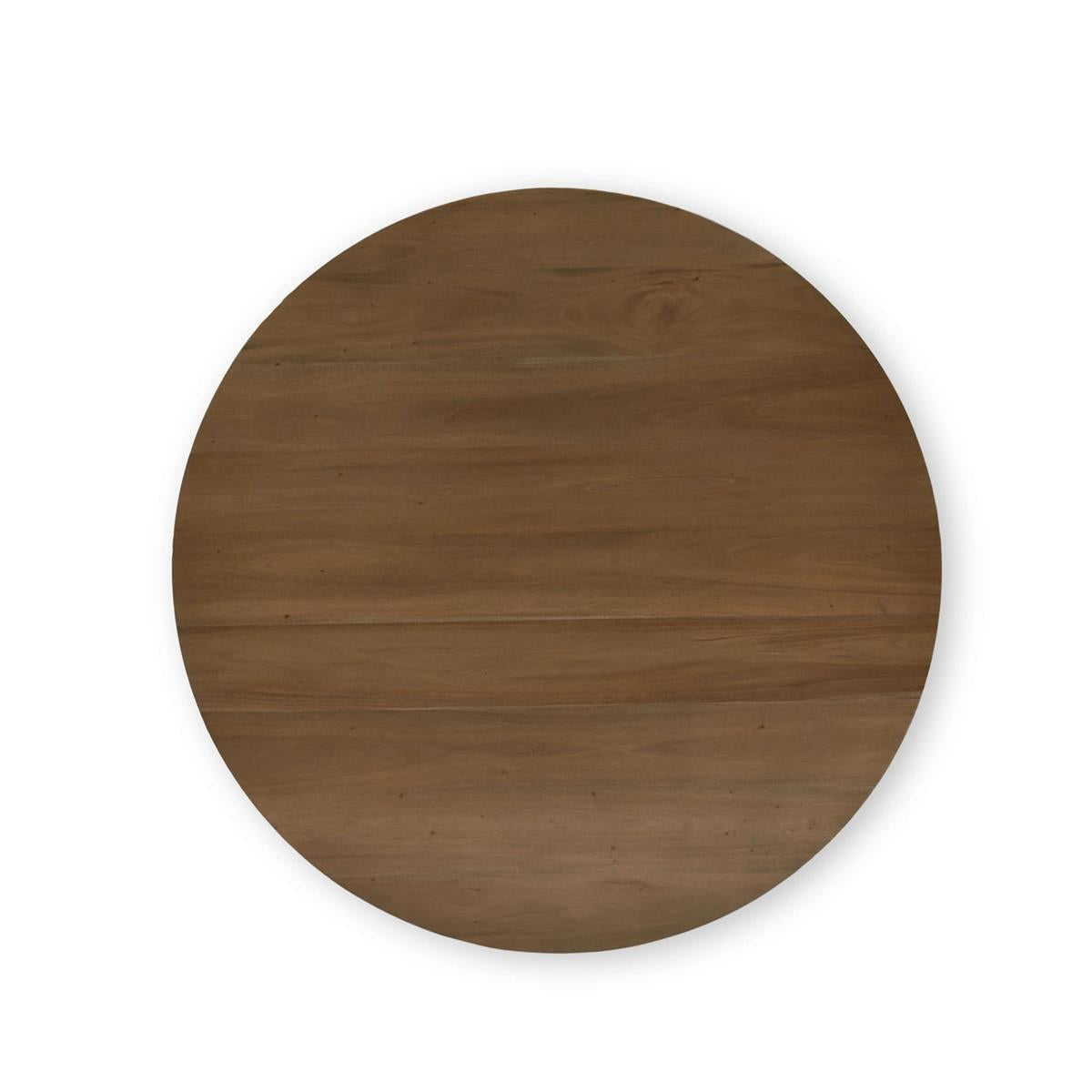 Bramble Corte Round Coffee Table — Straw Wash