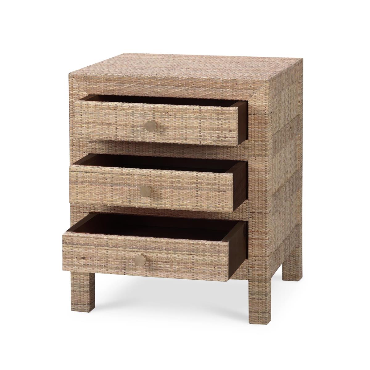 Bramble Kagu End Table Wrapped — Rattan Natural