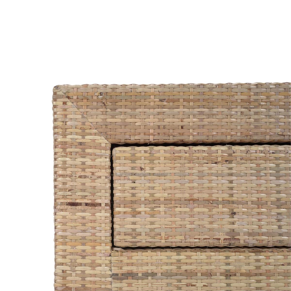Bramble Kagu End Table Wrapped — Rattan Natural