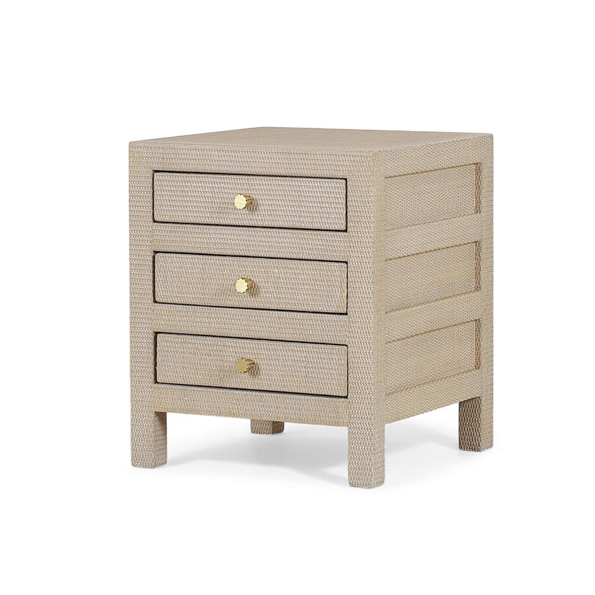 Bramble Kagu End Table Wrapped — Rattan Sandbar