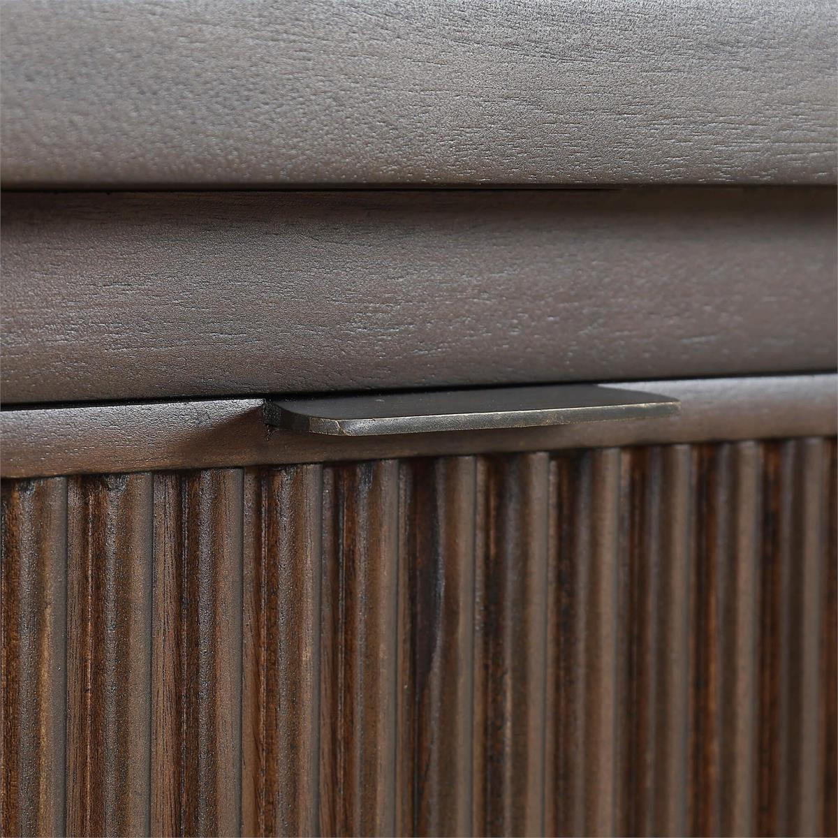 Bramble Kraton Console Table — Dark Walnut