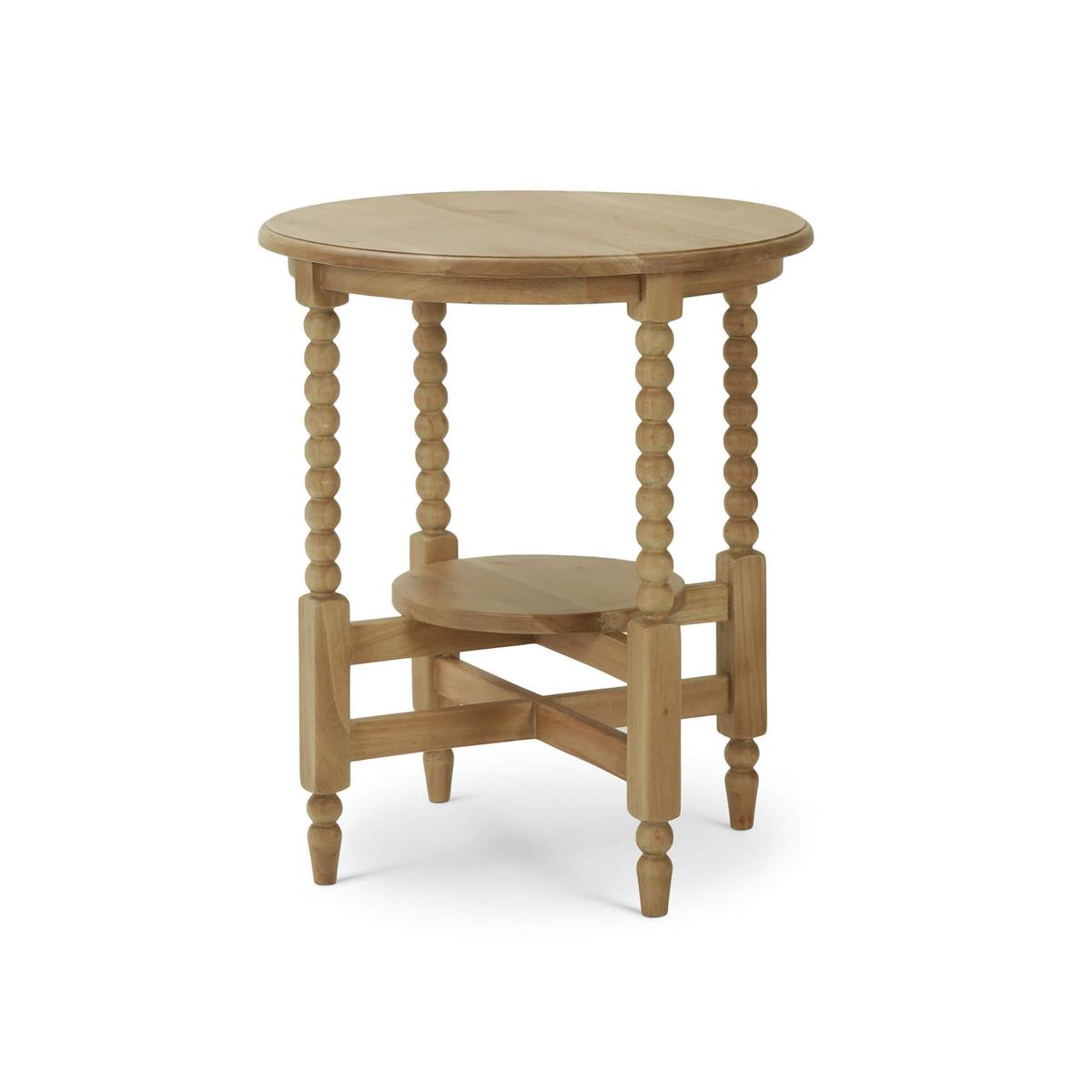 Bramble Cholet Round Side Table — Fruit Wood