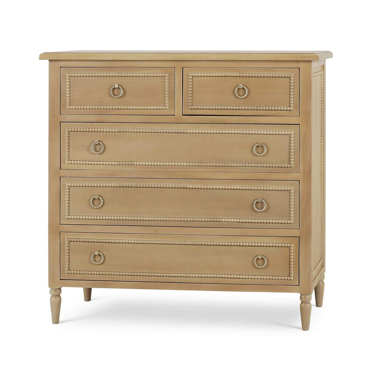 Bramble Cholet 5 Drawer Dresser — Fruit Wood