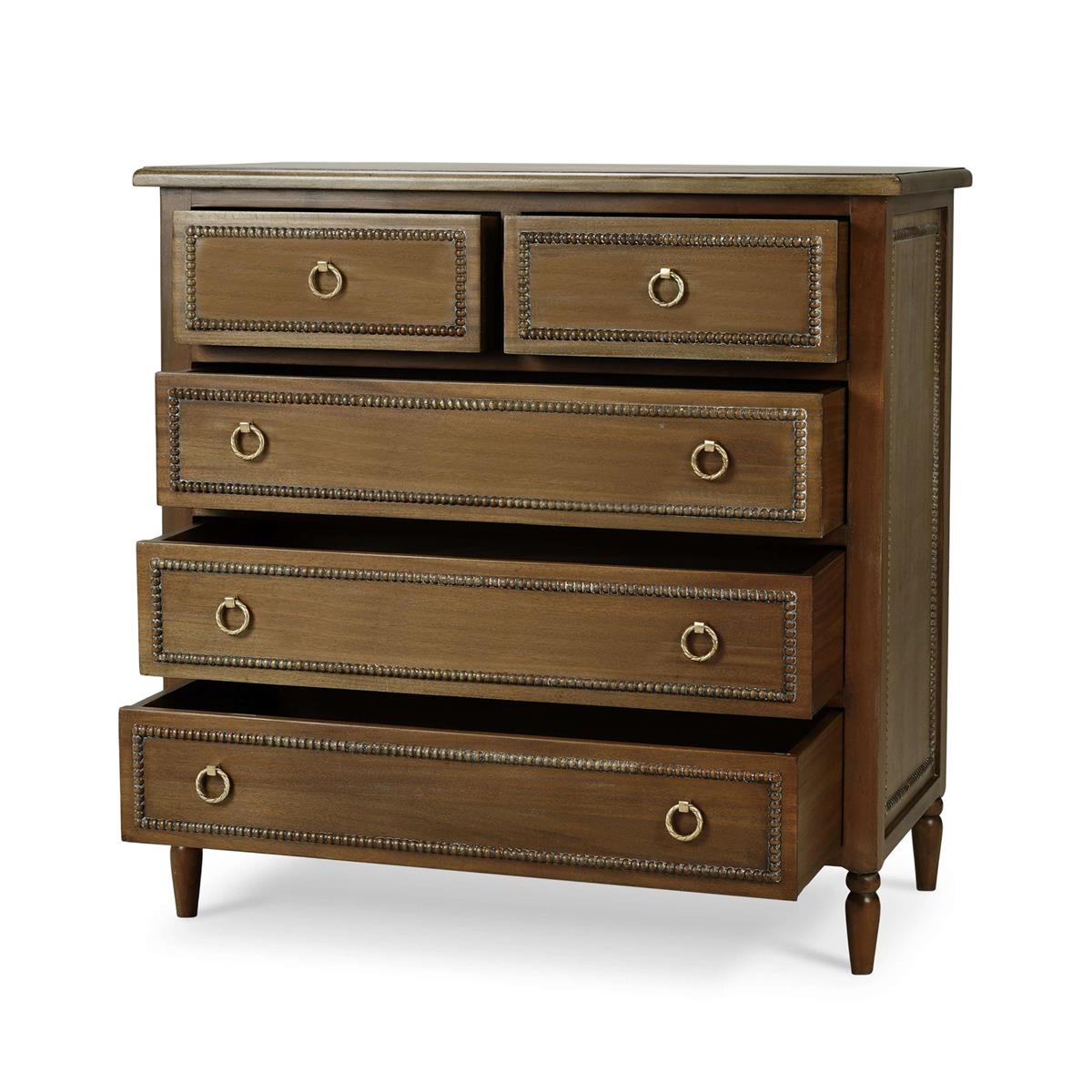 Bramble Cholet 5 Drawer Dresser — Straw Wash