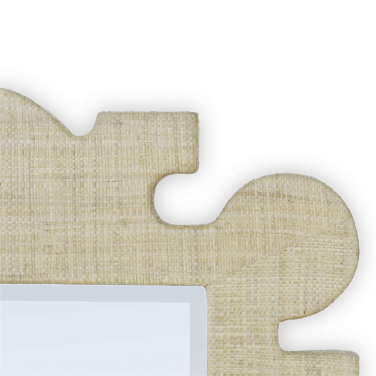 Bramble Rodeo Mirror — Raffia Raw