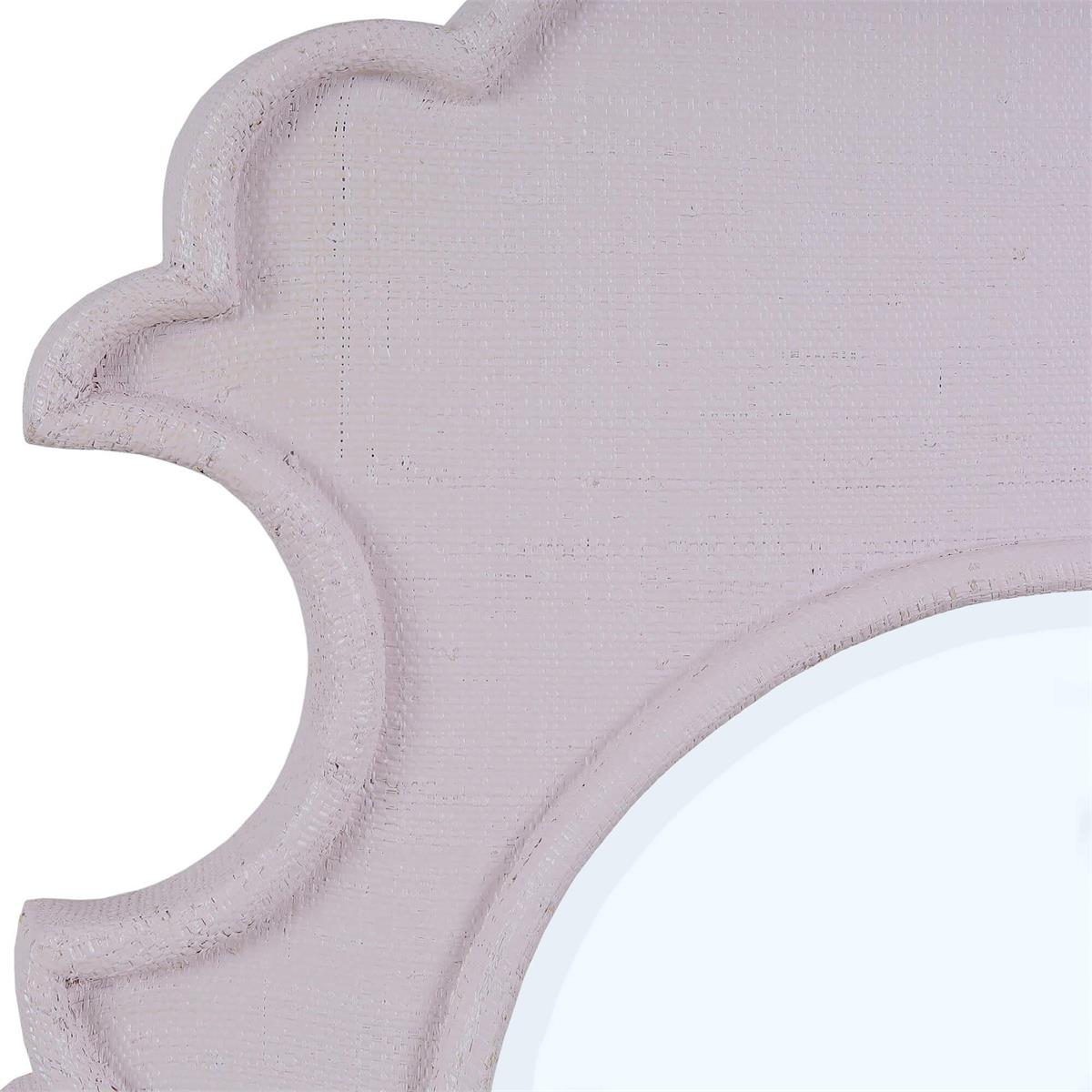 Bramble Lotus Mirror — Pink Petal