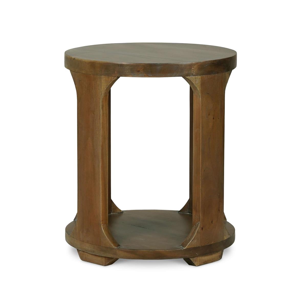 Bramble Corte End Table — Straw Wash
