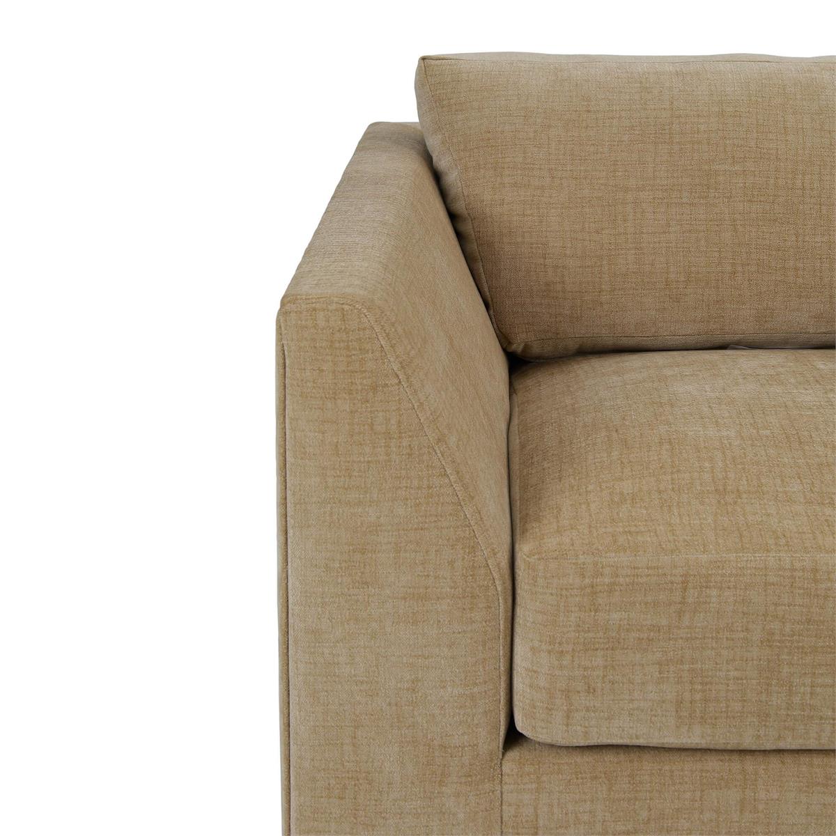 Bramble Aberdeen Chair — Dark Walnut / Thames French Yellow