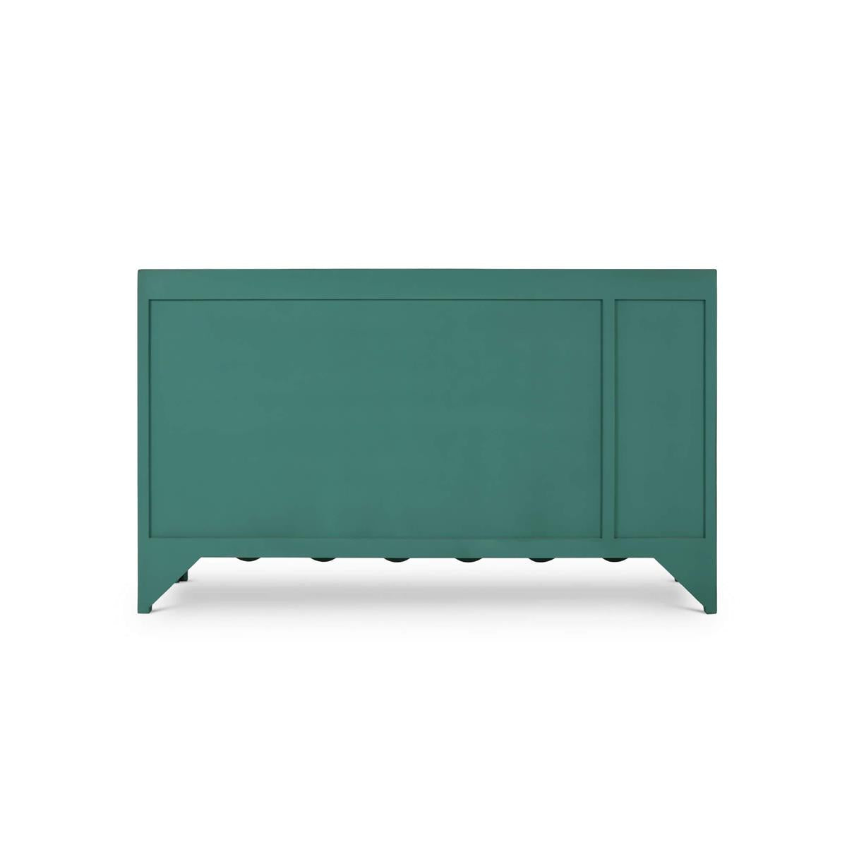 Bramble Chloe 6 Drawer Dresser — Vintage Willow Green / Light Distressed