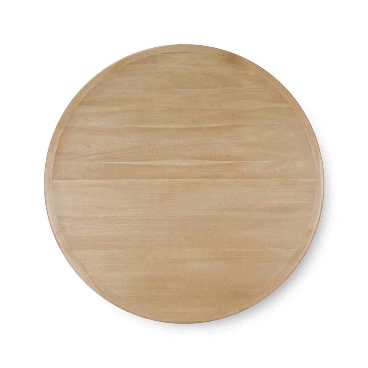 Bramble Milano Round Dining Table 60" — Fruit Wood
