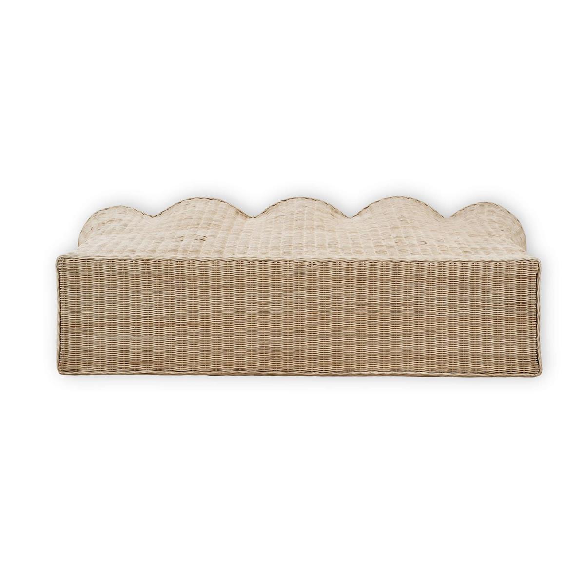 Bramble Newport Console Table — Rattan Natural