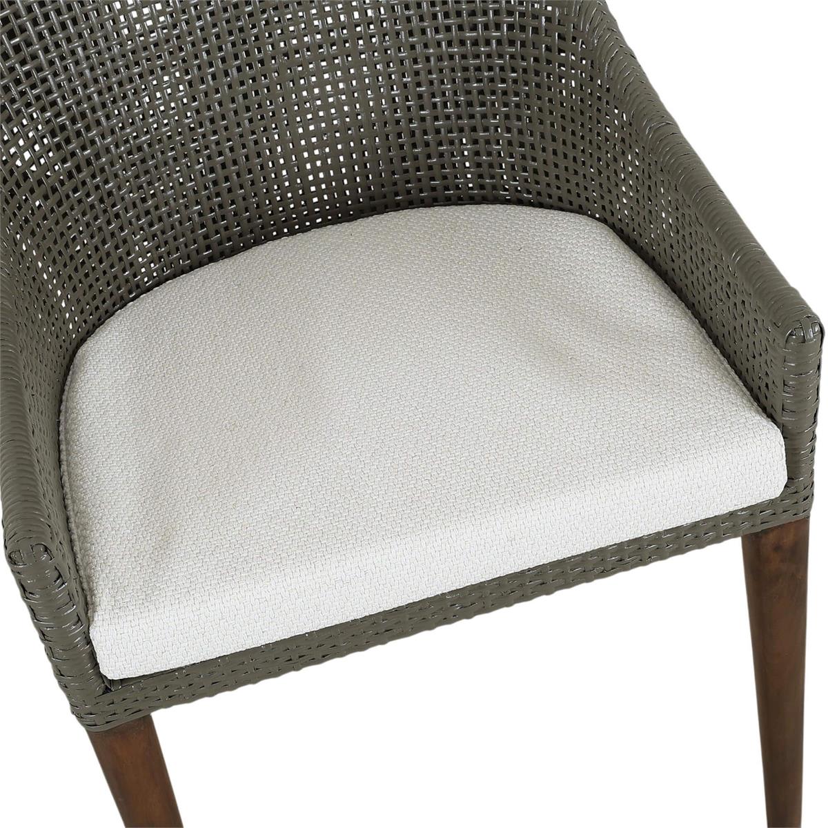 Bramble Savanah Dining Chair — Dark Walnut / Dinara Natural
