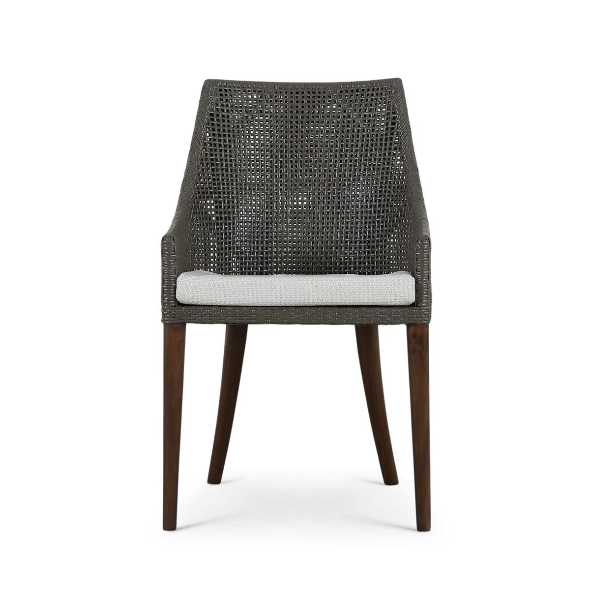 Bramble Savanah Dining Chair — Dark Walnut / Dinara Natural