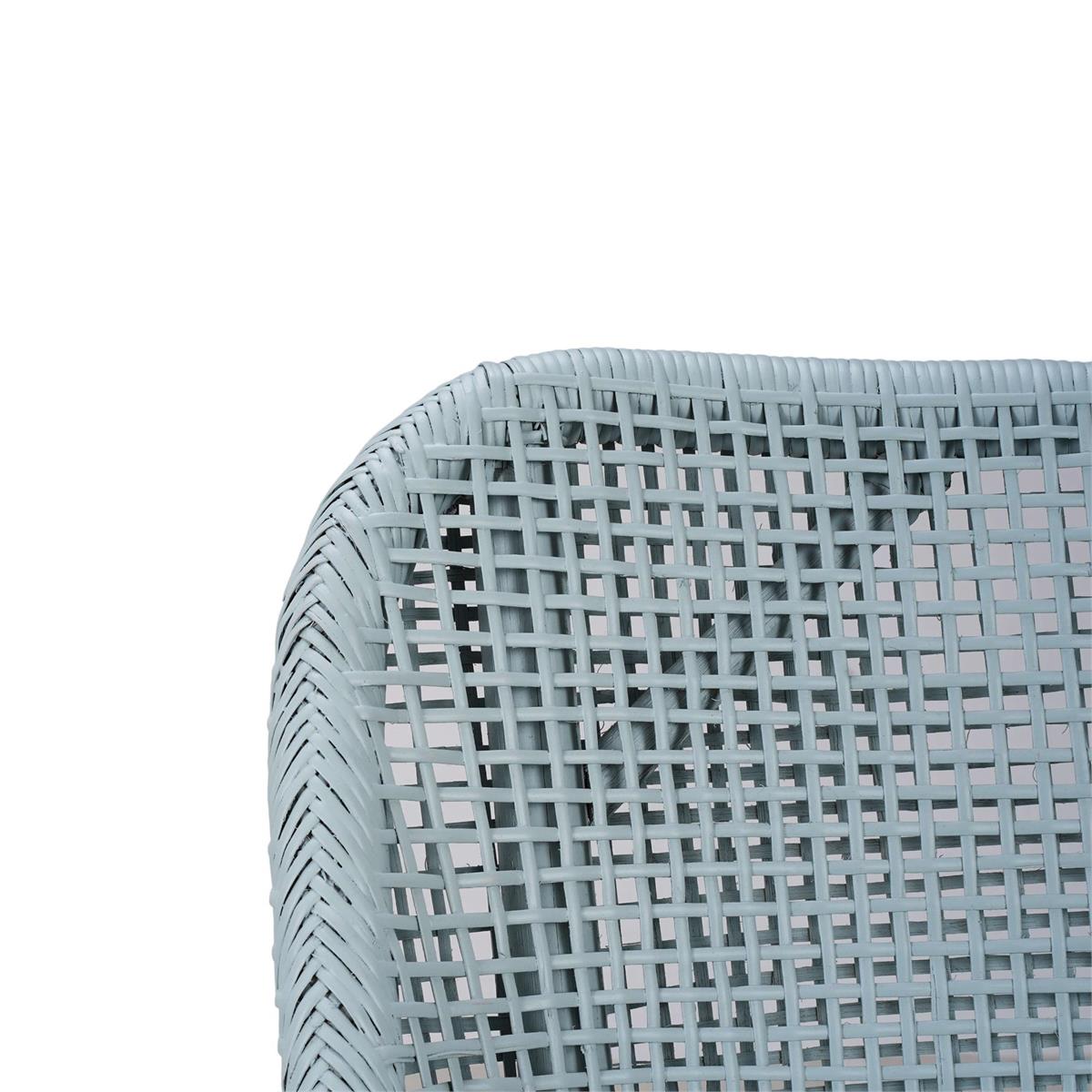 Bramble Cristo Dining Chair — Frosted Blue / Arctic
