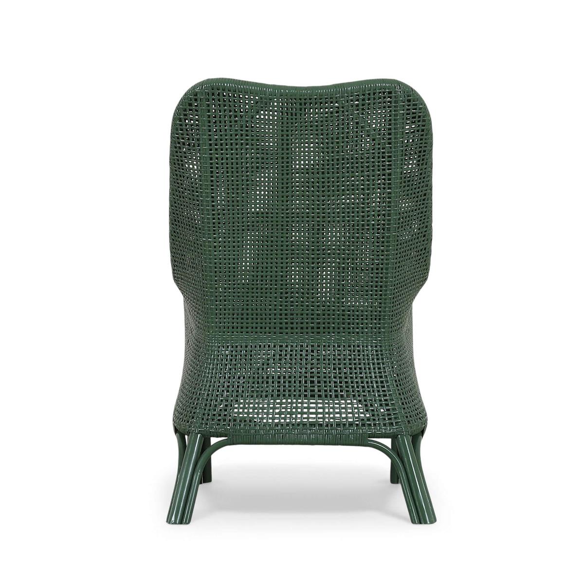 Bramble Cristo Dining Chair — Ivy Shiny / Dinara Natural