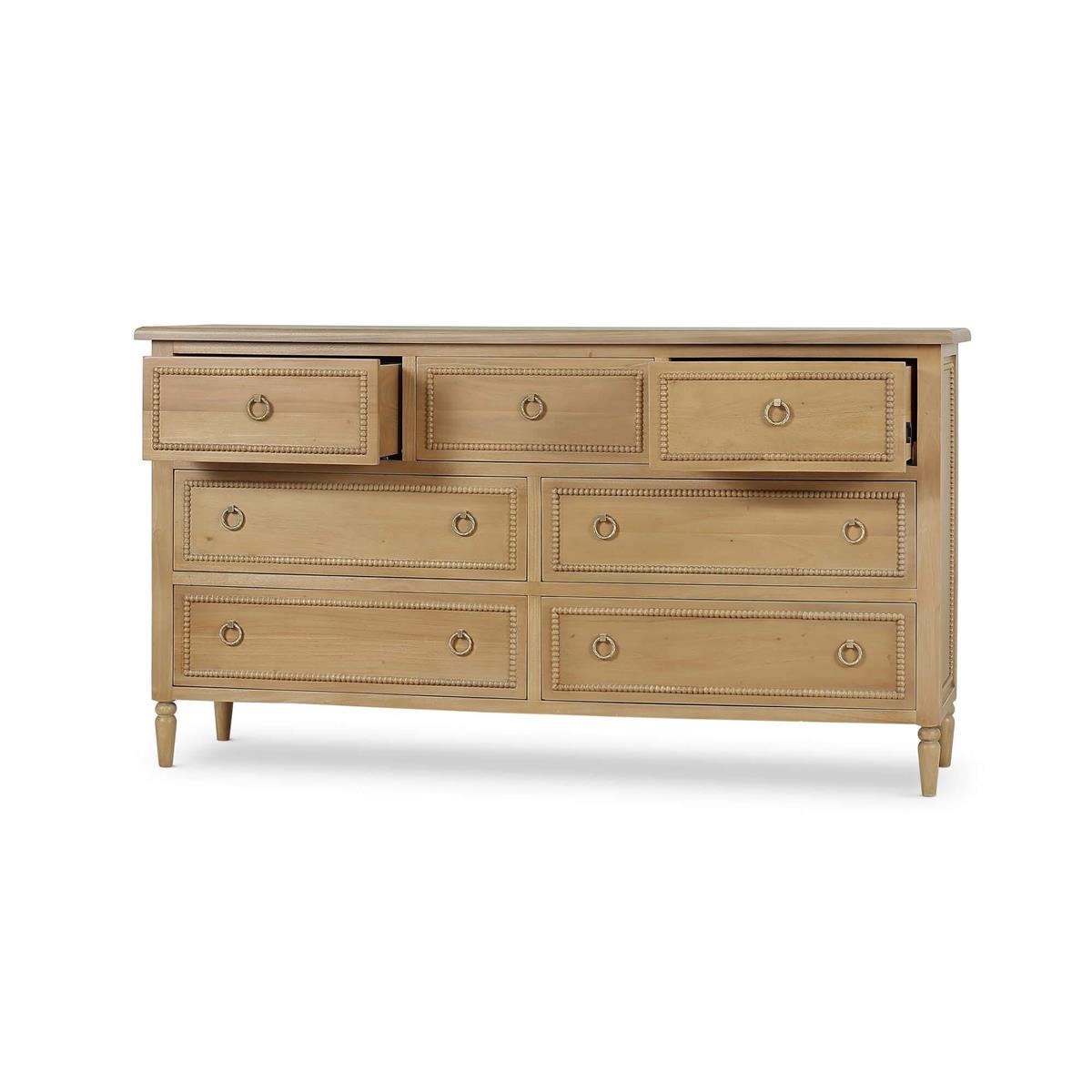 Bramble Cholet 7 Drawer Dresser — Fruit Wood
