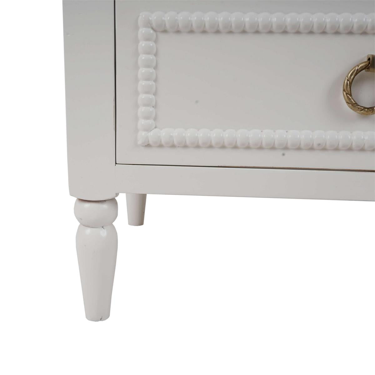 Bramble Cholet Lingerie Chest — Architectural White / Light Distressed