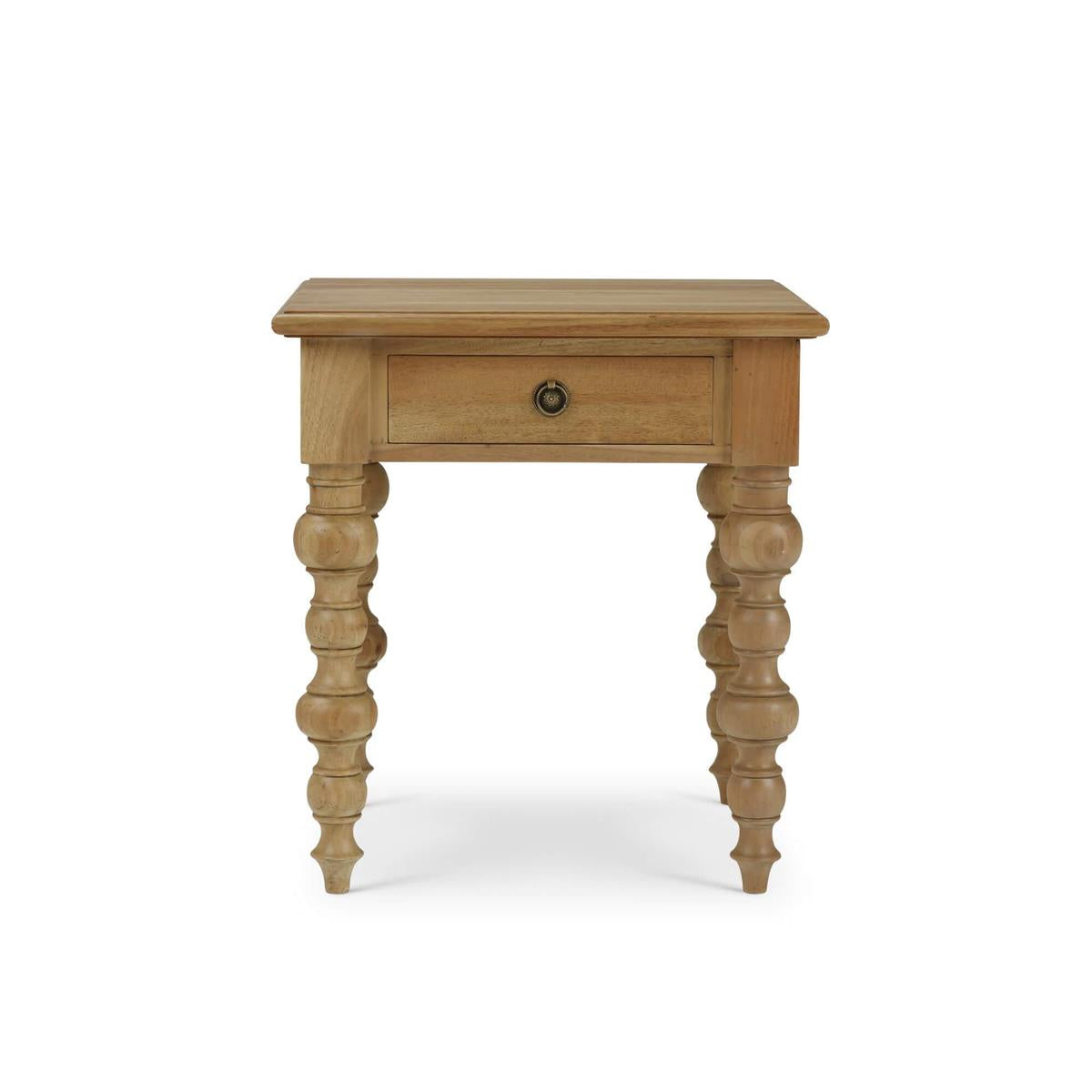 Bramble Madison 1 Drawer End Table — Fruit Wood