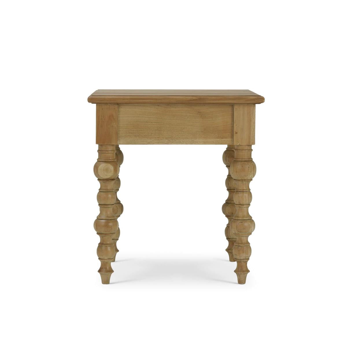 Bramble Madison 1 Drawer End Table — Fruit Wood