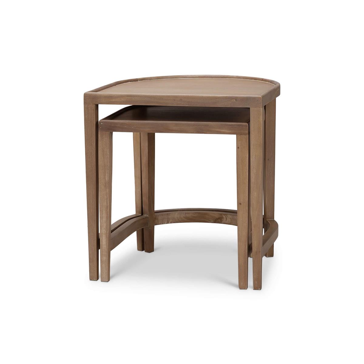 Bramble Normandy Nesting Tables Set of 2 — Sandbar