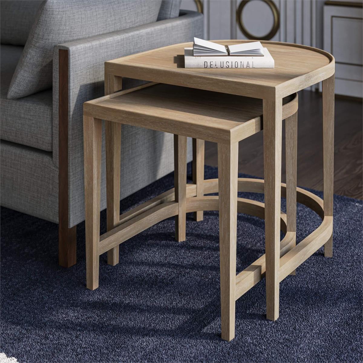 Bramble Normandy Nesting Tables Set of 2 — Sandbar