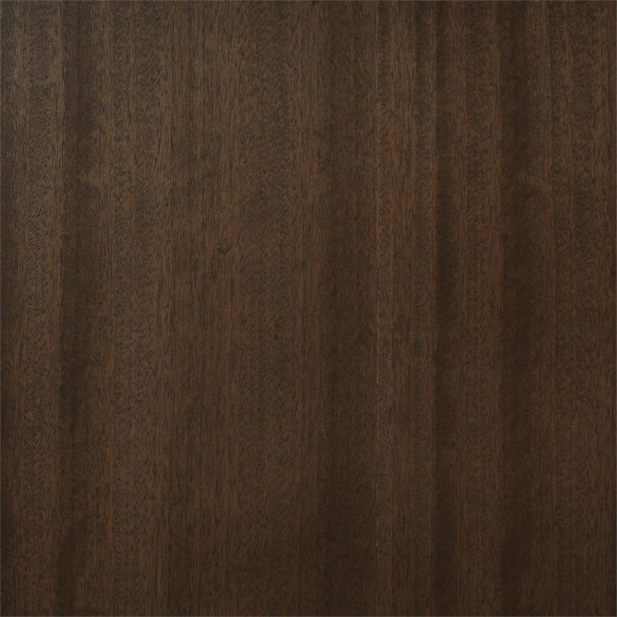 Bramble Lumina Glass Cabinet — Dark Walnut / Putty