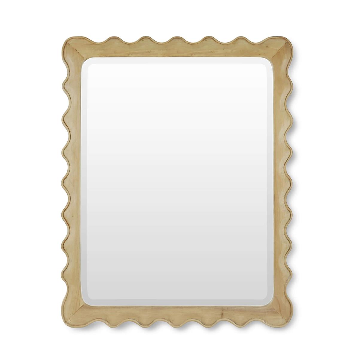 Bramble Chloe Square Mirror — Fruit Wood
