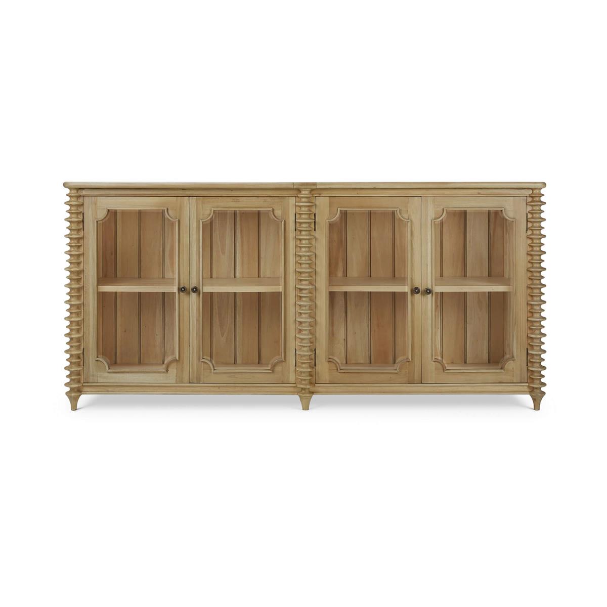 Bramble Milano 4 Door Sideboard — Fruit Wood