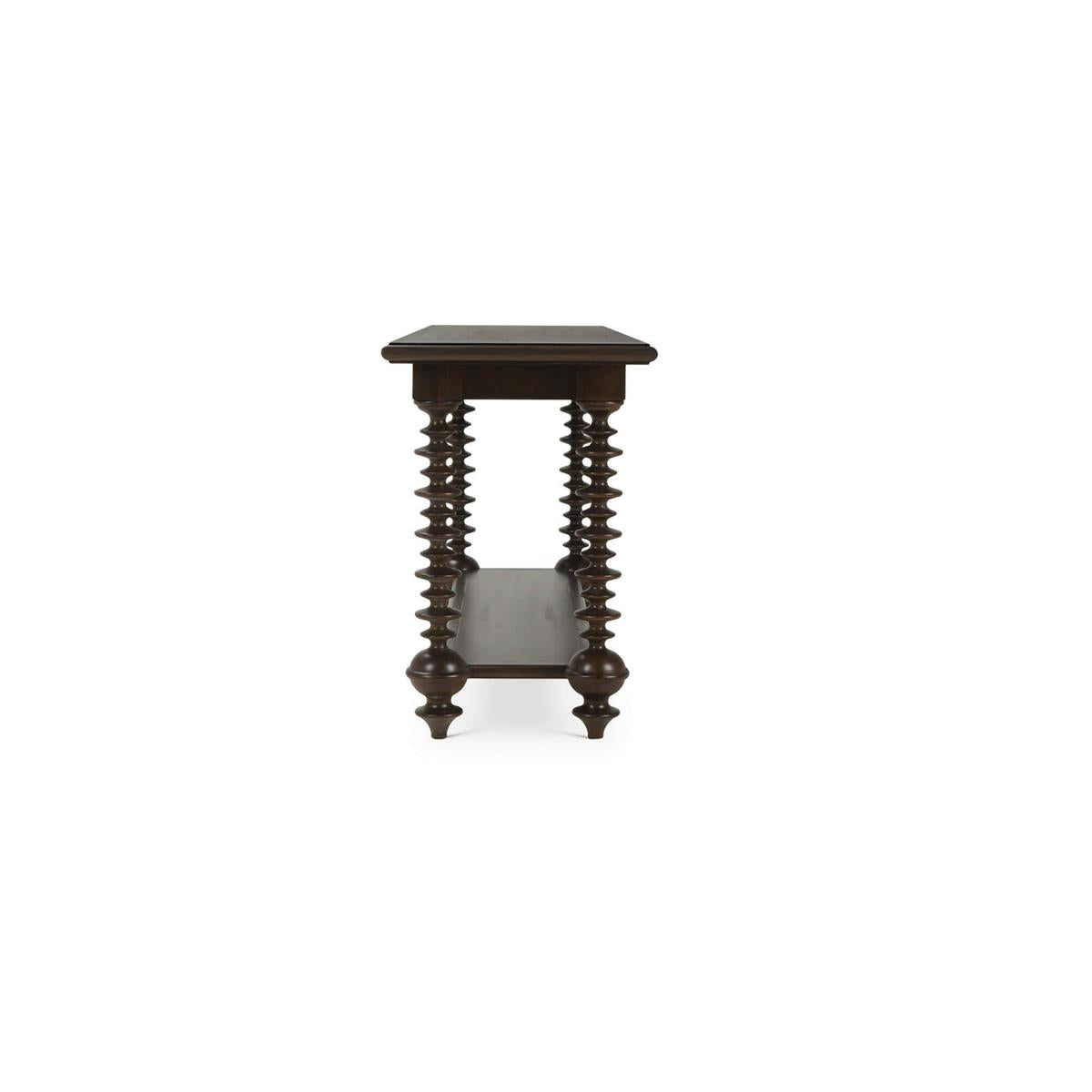 Bramble Milano Console Table — Dark Walnut