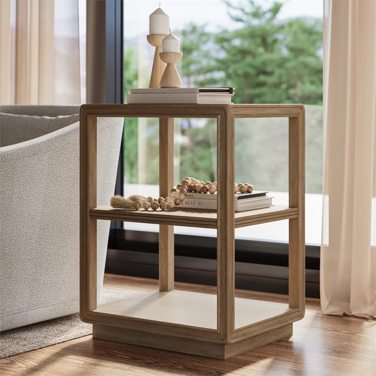 Bramble Cohan End Table — Sandbar