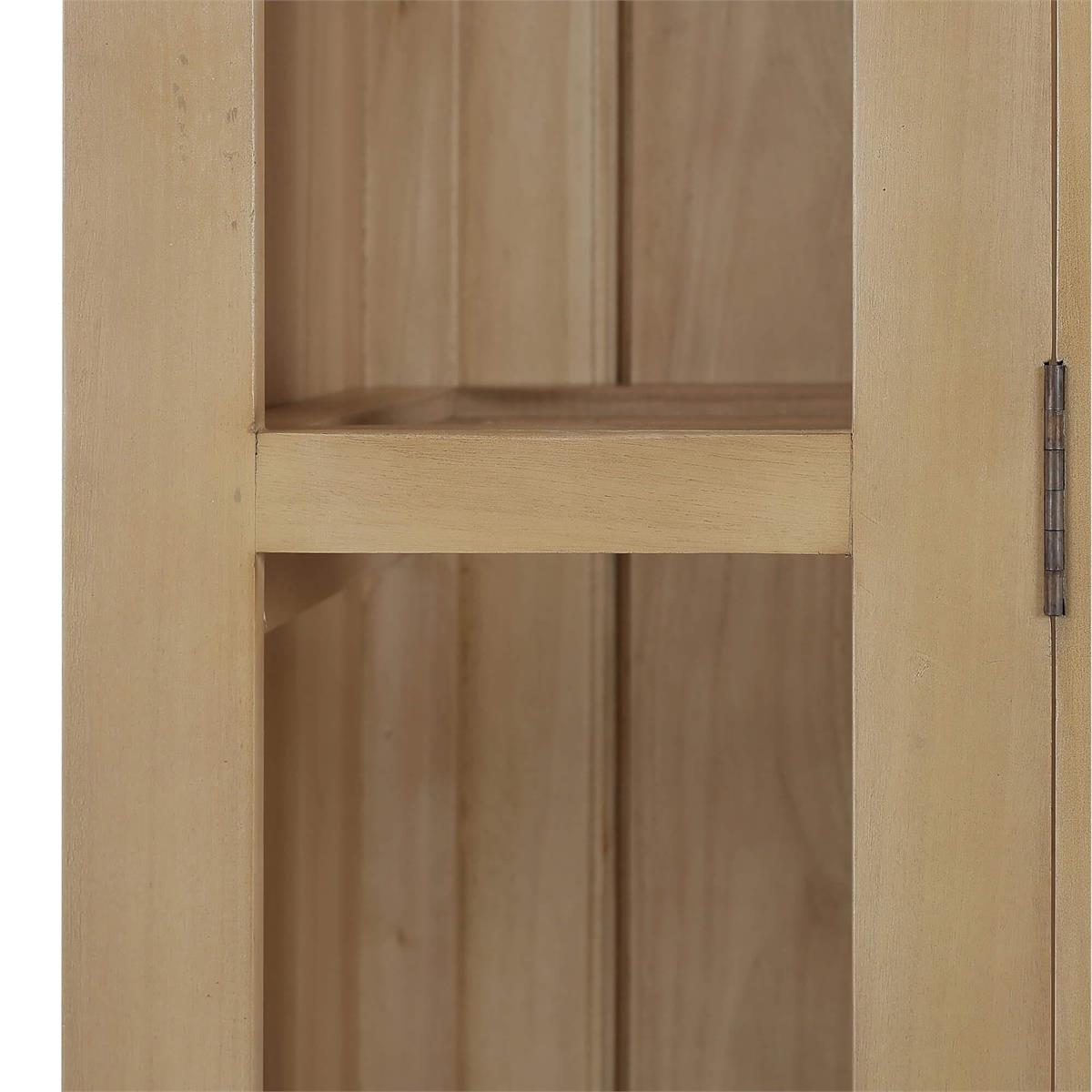 Bramble Vannes 2 Door Display Cabinet — Fruit Wood