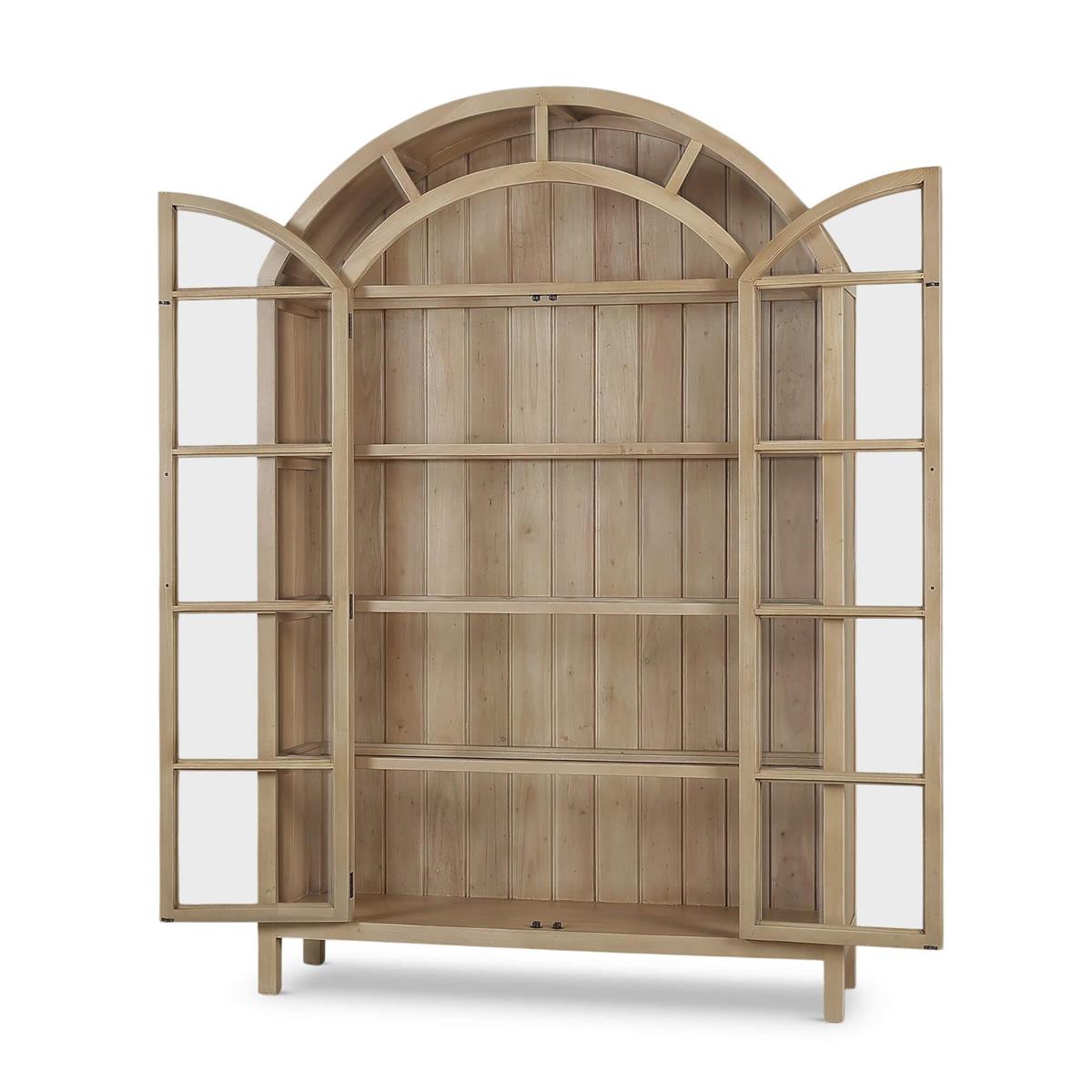 Bramble Vannes 2 Door Display Cabinet — Fruit Wood