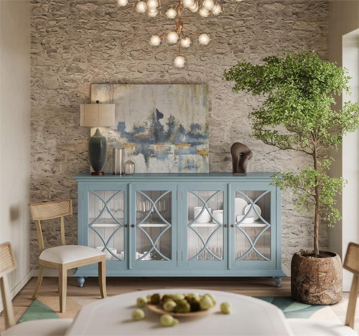 Bramble Beatrice Dining Chair — Fruit Wood / Arctic