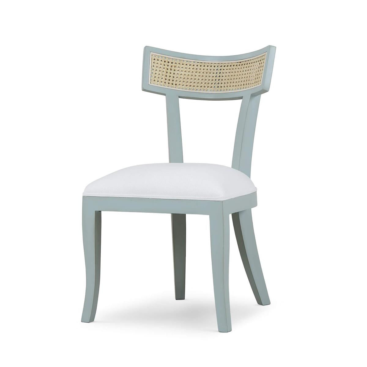 Bramble Beatrice Dining Chair — Vintage Moss Green / Arctic