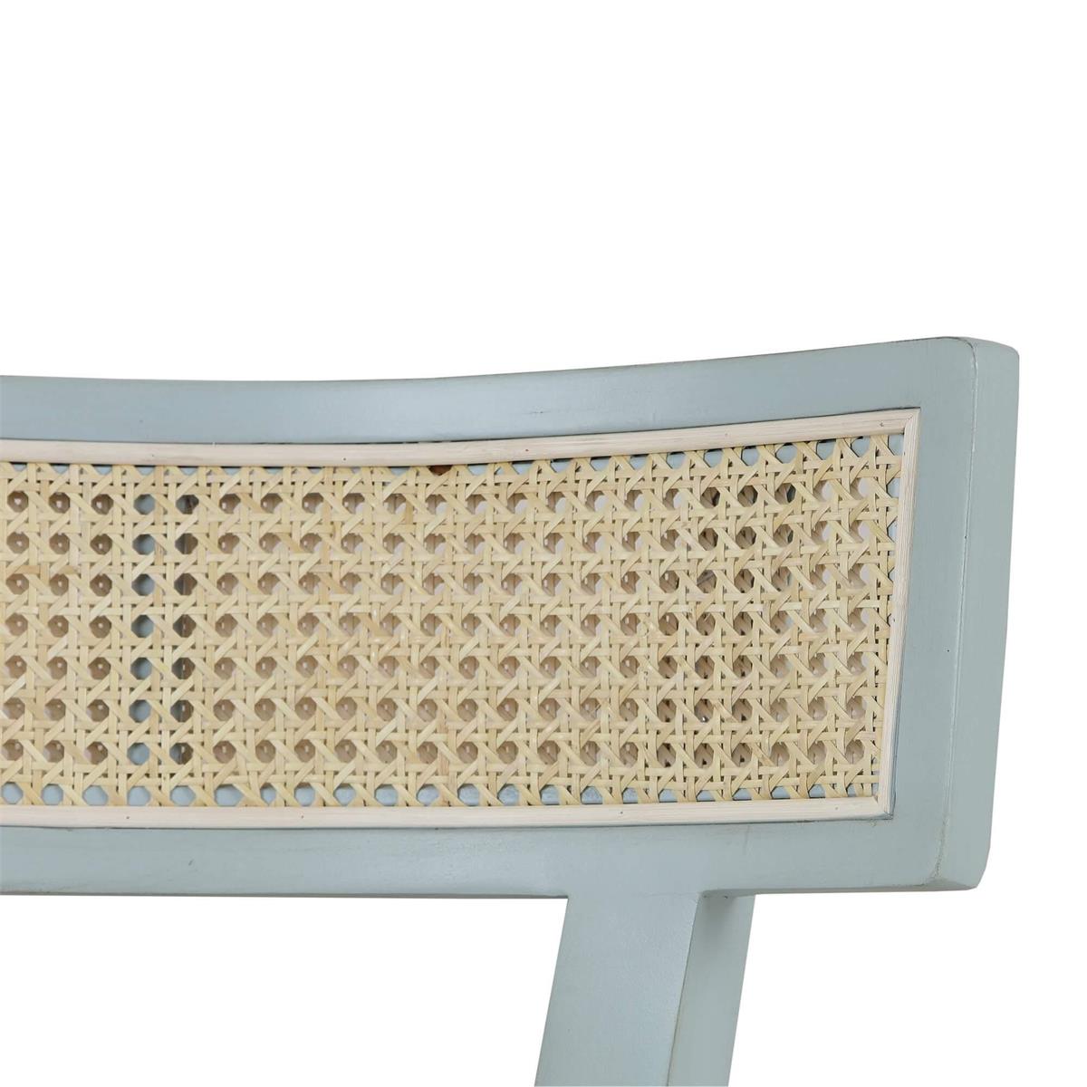 Bramble Beatrice Dining Chair — Vintage Moss Green / Arctic