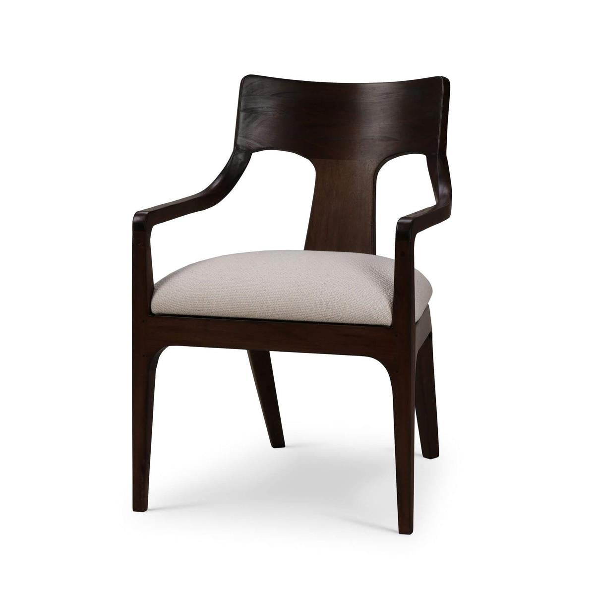 Bramble Colorado Dining Chair — Dark Walnut / Dinara Natural