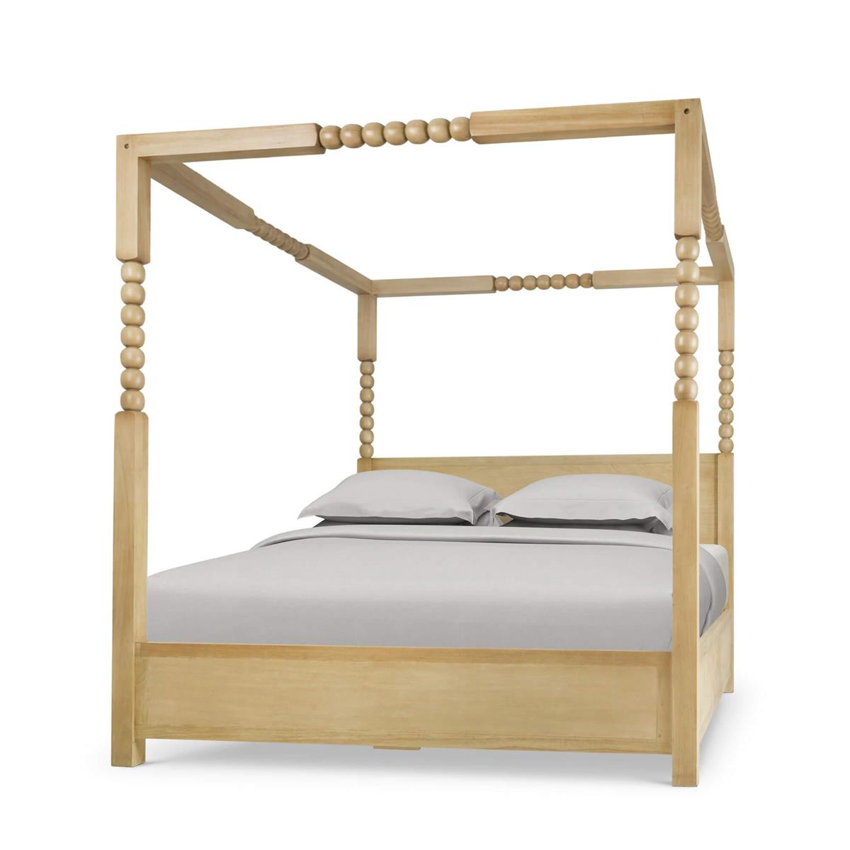 Bramble Cholet Poster King Bed — Fruit Wood