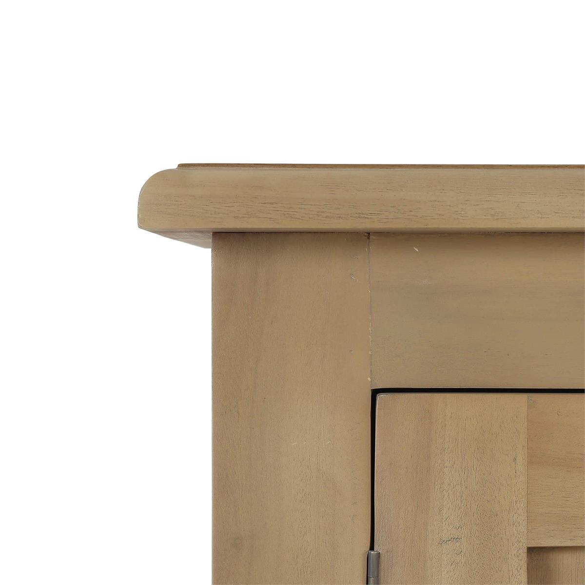 Bramble Osborne Narrow 4 Door Sideboard — Fruit Wood
