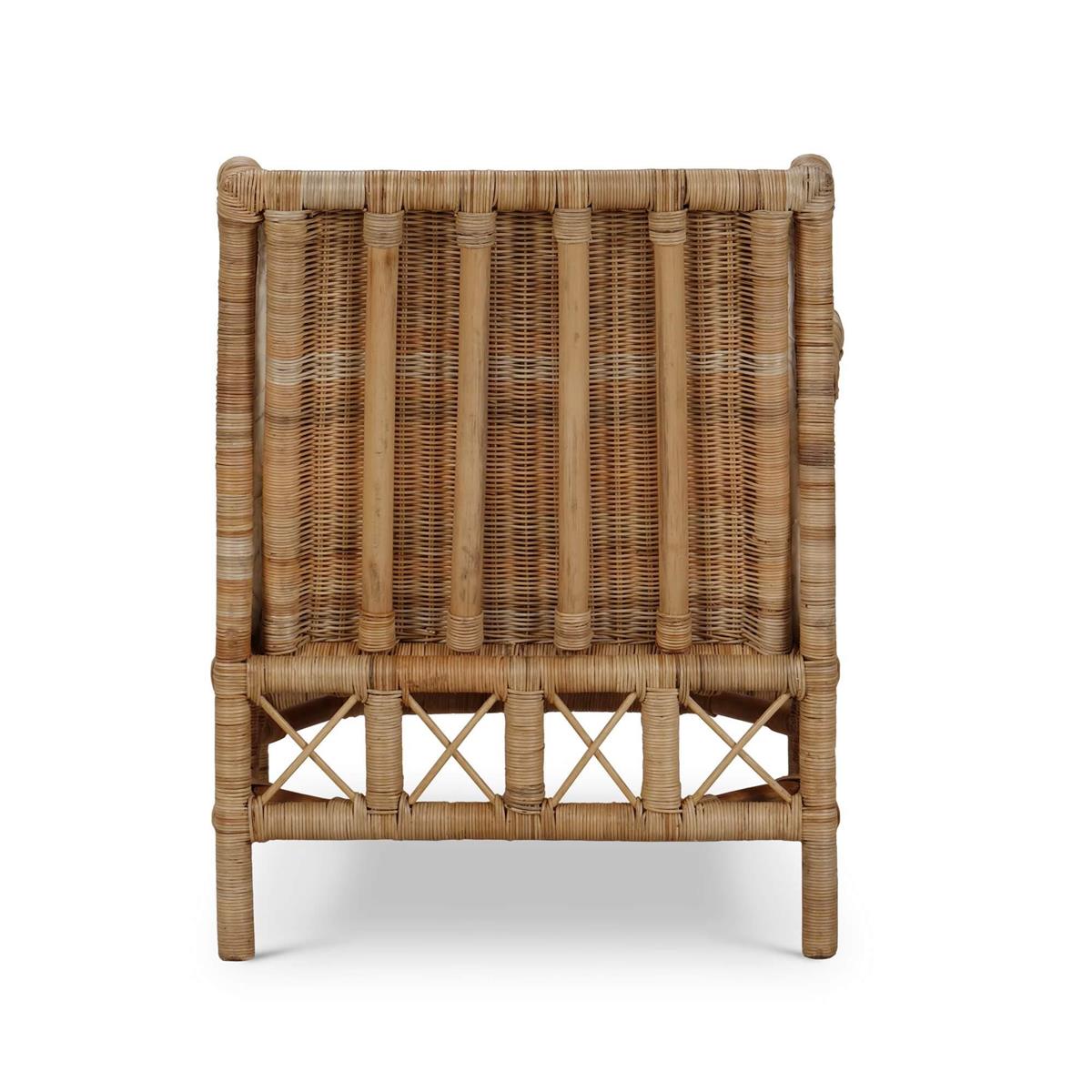 Bramble Rabana Rattan Chair — Rattan Natural / Whisper word